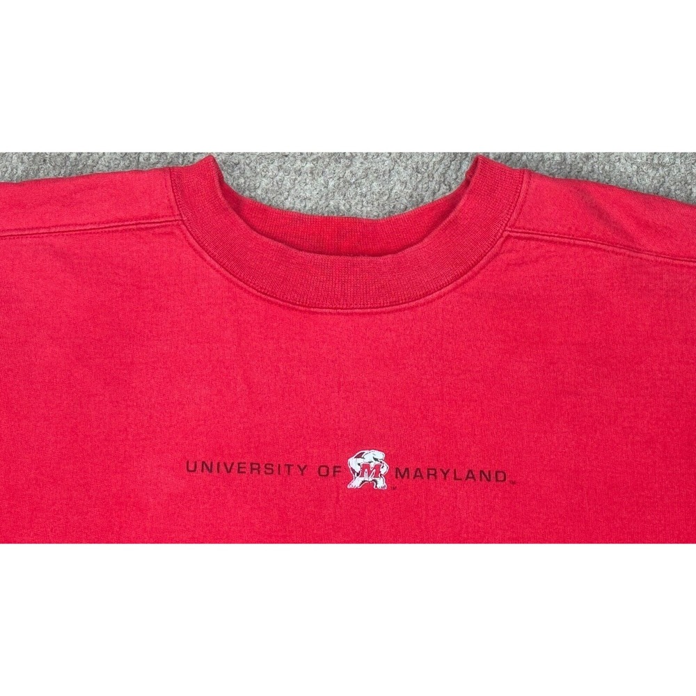 Maryland Book Exchange Terrapin Wear Vtg University of Maryland Sweatshirt XL‎ - Picture 5 of 11
